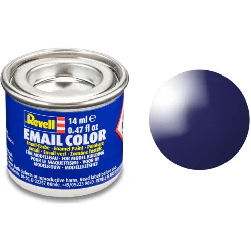 Peinture Enamel Bleu Nuit Brillant 54 14ml - Revell 32154