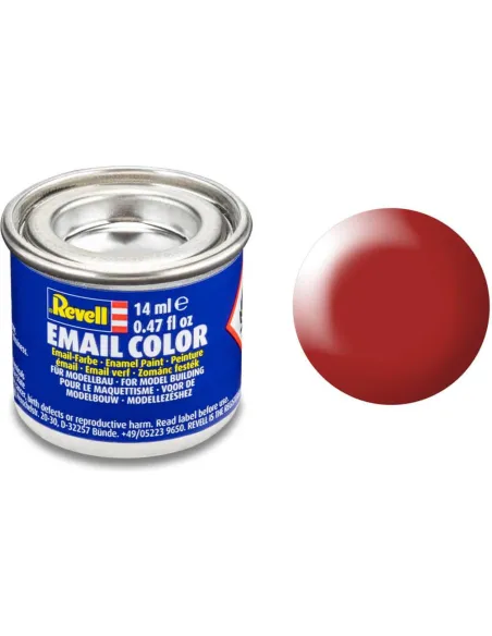 Peinture Enamel Rouge Carmin Satiné 330 14ml - Revell 32330