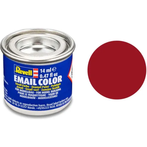 Peinture Enamel Rouge Carmin, Mat 36 14ml - Revell 32136