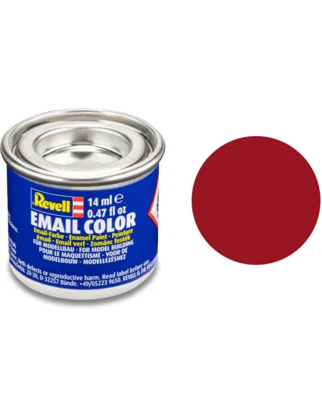 Peinture Enamel Rouge Carmin, Mat 36 14ml - Revell 32136