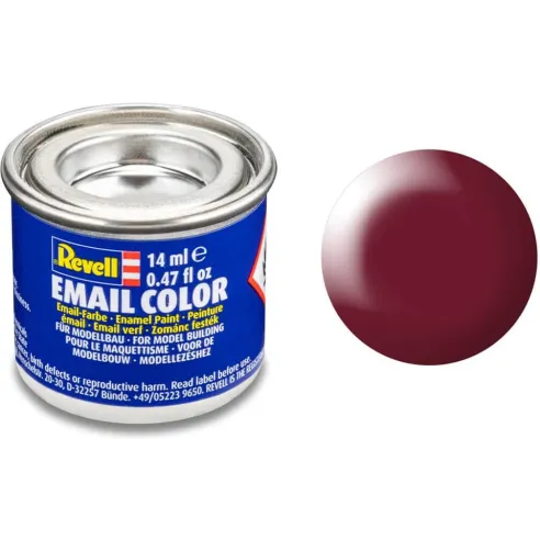 Peinture Enamel Rouge Bordeaux Satiné 331 14ml - Revell 32331