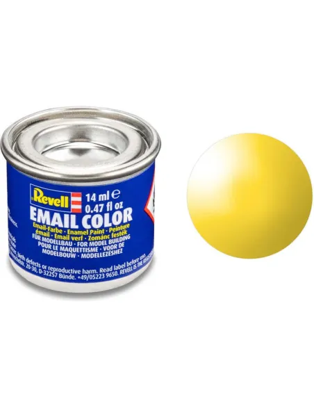 Peinture à maquette émail Enamel Jaune brillant n°12 - Revell 32112