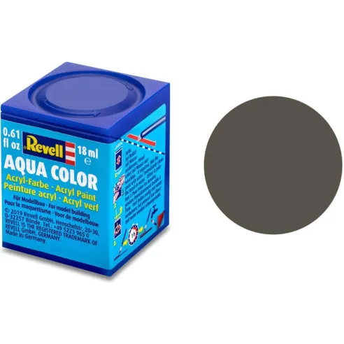 Peinture Acrylique Aqua Vert Otan Mat - 18ml 46 - Revell 36146