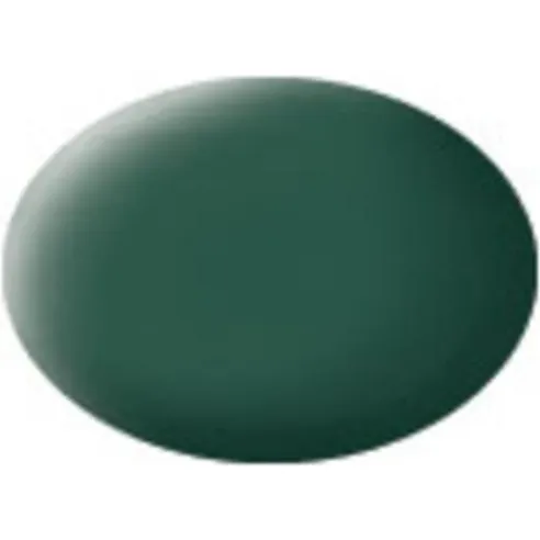 Peinture Acrylique Aqua Vert Foncé mat - 18ml 39 - Revell 36139