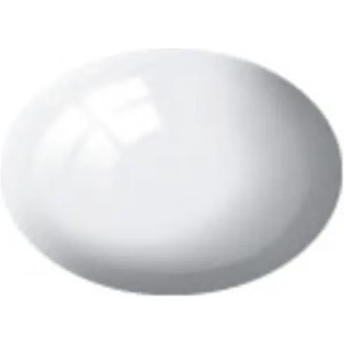 Peinture Acrylique Aqua Blanc Brillant - 18ml 4 - Revell 36104