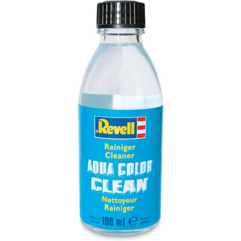 Nettoyeur de pinceaux Aqua Color Clean : Flacon de 100 ml - Revell 39620