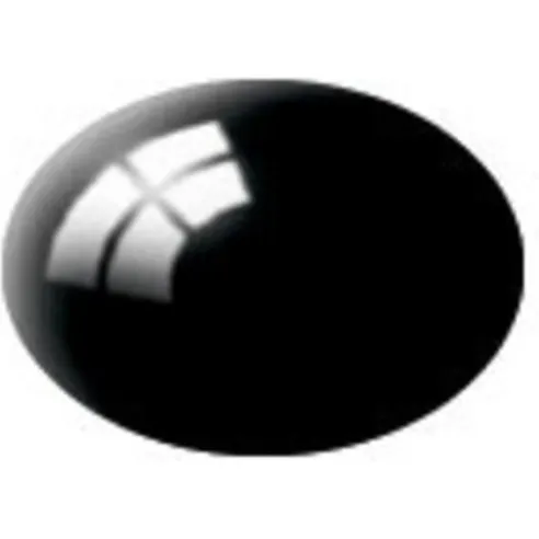 Peinture Acrylique Aqua Noir Brillant - 18ml 7 - Revell 36107