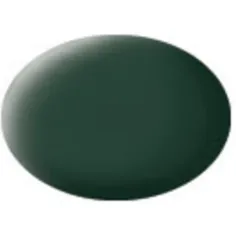Peinture Acrylique Aqua Vert Foncé mat Raf - 18ml 68 - Revell 36168 2