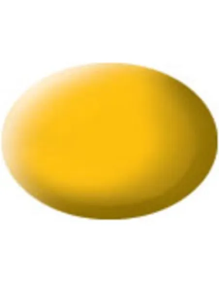Peinture Acrylique Aqua Jaune Mat - 18ml 15 - Revell 36115