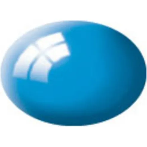 Peinture Acrylique Aqua Bleu Ciel Brillant - 18ml 50 - Revell 36150