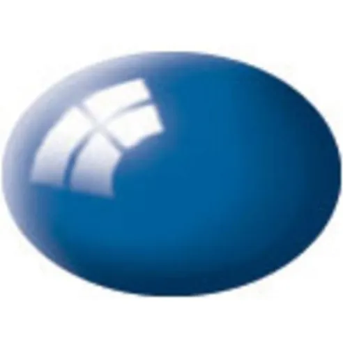 Peinture Acrylique Aqua Bleu France Brillant - 18ml 52 - Revell 36152