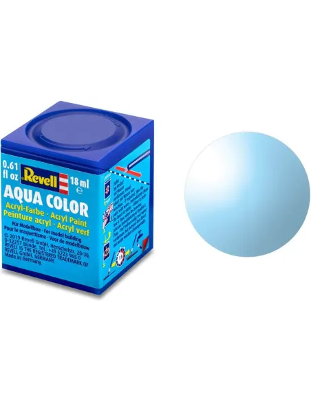 Peinture Acrylique Aqua Bleu Transparent - 18ml 752 - Revell 36752 Peinture Acrylique Aqua Bleu Transparent - 18ml 752 - Revell 36752