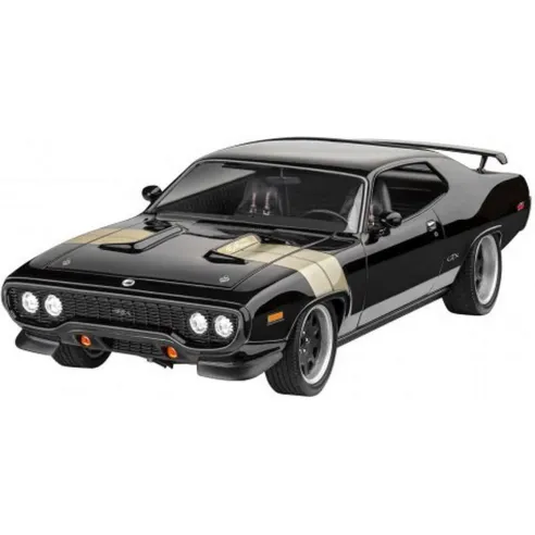 Maquette voiture : Model Set : Fast & Furious Dominics 1971 Plymouth Gtx - Revell 67692