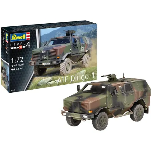 Maquette véhicule militaire : Atf Dingo 1 - Revell 3345