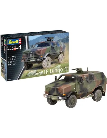 Maquette véhicule militaire : Atf Dingo 1 - Revell 3345