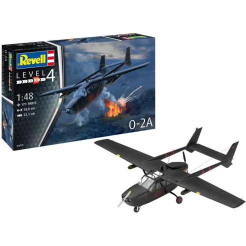 Maquette avion militaire : O - Revell 3819