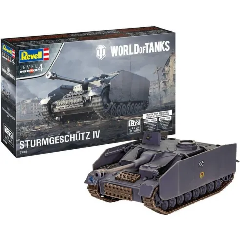 Maquette char : World of Tanks : Sturmgeschütz Iv - Revell 3502