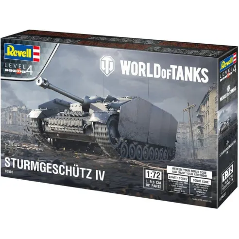 Maquette char : World of Tanks : Sturmgeschütz Iv - Revell 3502