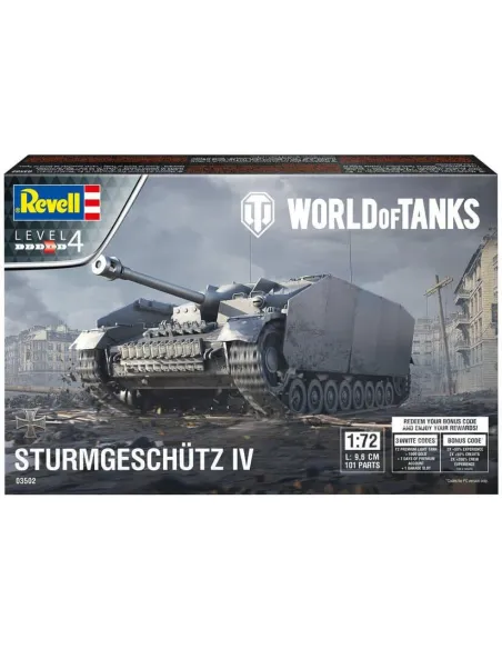 Maquette char : World of Tanks : Sturmgeschütz Iv - Revell 3502