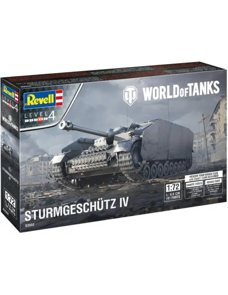 Maquette char : World of Tanks : Sturmgeschütz Iv - Revell 3502