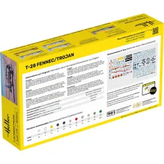 Maquette avion T-28 Fennec /Trojan 1:72 - Starter Kit - Heller 56279 2