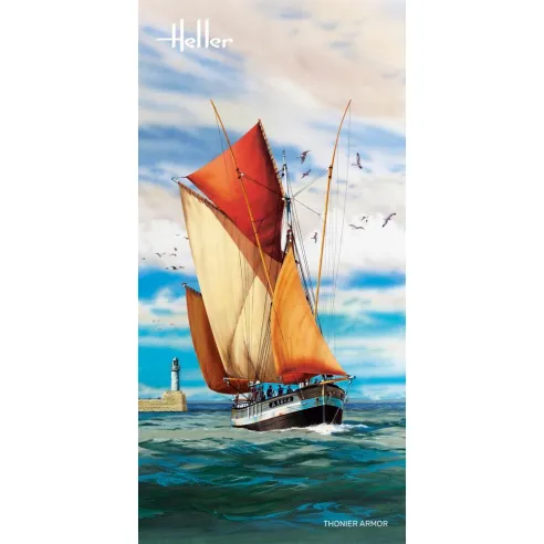 Maquette bateau Thonier Armor 1:125 - Heller 80609