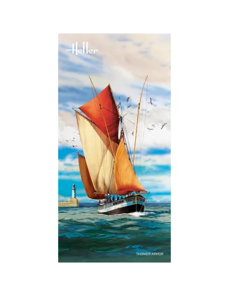 Maquette bateau Thonier Armor 1:125 - Heller 80609