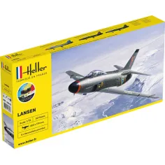Maquette avion Lansen 1:72 - Starter Kit - Heller 56343