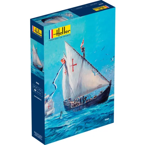 Maquette bateau Nina 1:76 - Heller 80815