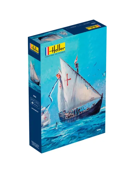 Maquette bateau Nina 1:76 - Heller 80815