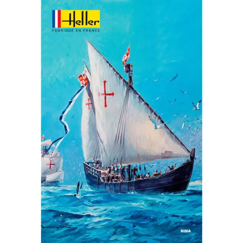 Maquette bateau Nina 1:76 - Heller 80815