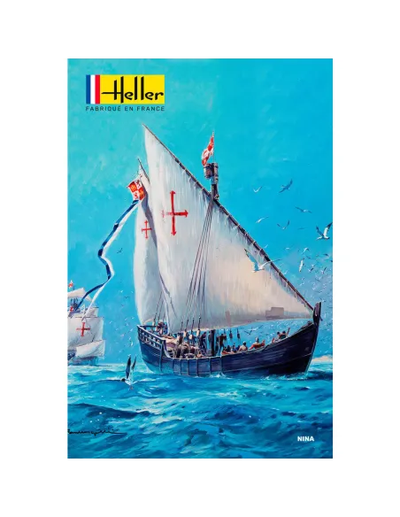 Maquette bateau Nina 1:76 - Heller 80815