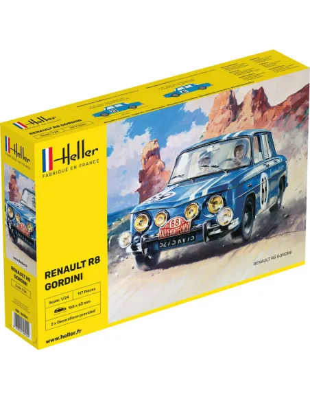 Maquette voiture Renault R8 Gordini 1:24 - Heller 80700