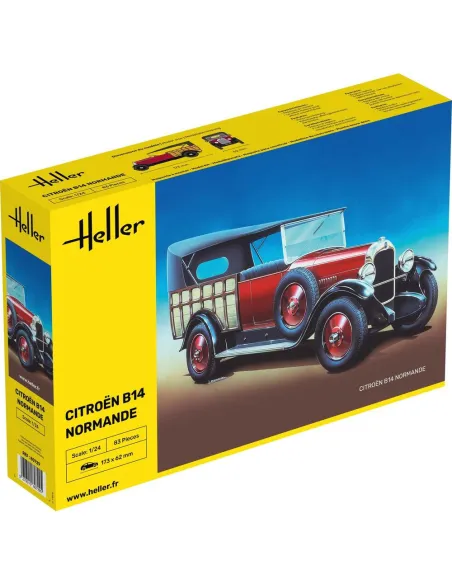 Maquette voiture Citroen B14 Normande 1:24 - Heller 80729