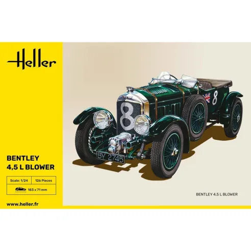 Maquette voiture Bentley Blower 1:24 - Heller 80722