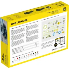 Maquette Camion GMC CCKW 353 Gmc Us-Truck 1:35 - Heller 81121 2