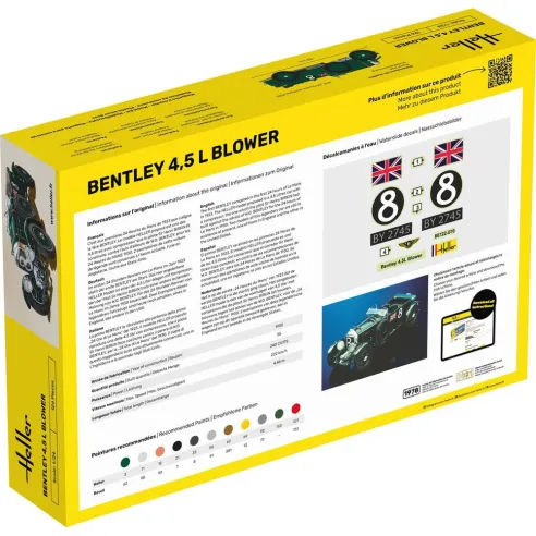 Starter Kit Bentley Blower 1/24 - Heller 56722