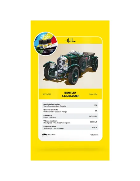 Starter Kit Bentley Blower 1/24 - Heller 56722
