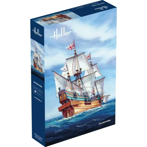 Maquette bateau Golden Hind 1:200 - Heller 80829