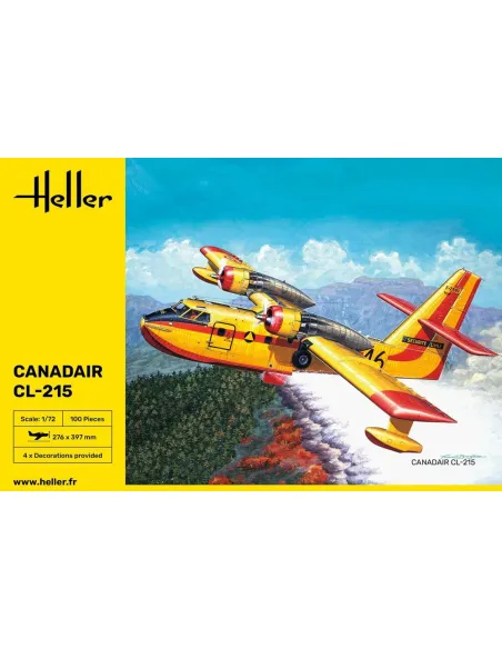 Maquette d'avion Canadair Cl 1:72 - Heller 80373