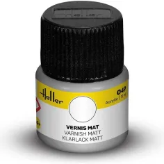 Peinture Acrylique 049 vernis mat 12ml - Heller 9049