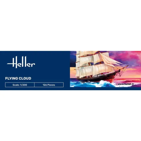 Maquette bateau Flying Cloud 1:200 - Heller 80830