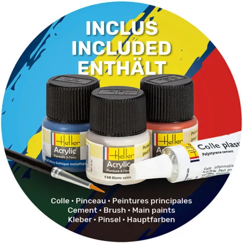 Maquette bateau Titanic Searcher Le Suroit 1:200 - Starter Kit - Heller 56615