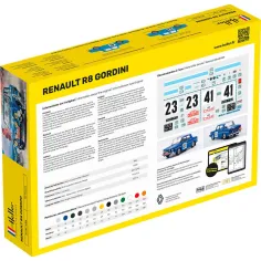 Maquette voiture Renault R8 Gordini 1:24 - Starter Kit - Heller 56700 2