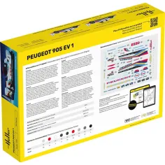 Maquette voiture Peugeot 905 Ev 1 1:24 - Starter Kit - Heller 56718 2