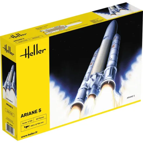 Maquette spatiale Ariane 5 1:125 - Heller 80441