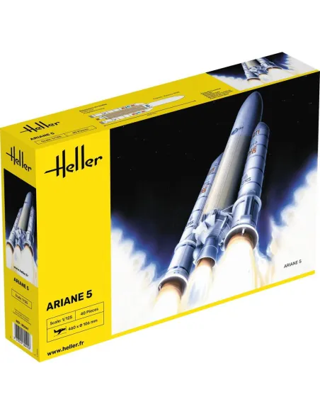 Maquette spatiale Ariane 5 1:125 - Heller 80441