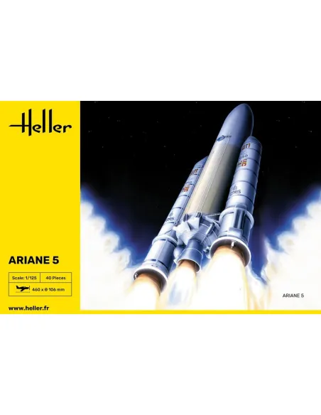 Maquette spatiale Ariane 5 1:125 - Heller 80441