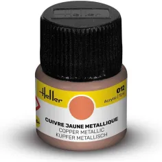 Peinture Acrylique 012 cuivre jaune 12ml - Heller 9012