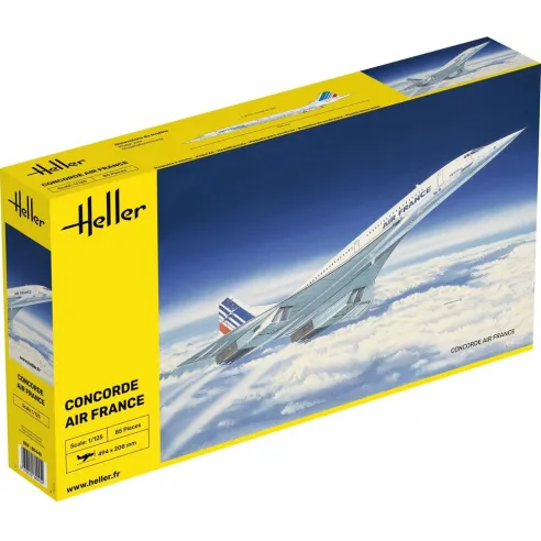 Maquette avion Concorde Af 1:125 - Heller 80445